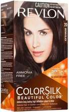 Juuksevärv Revlon Colorsilk Beautiful Color 20 Brown Black, 59 ml