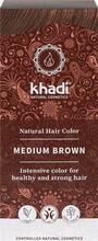 Taimne juuksevärv Khadi Naturprodukte Medium Brown, 100 g