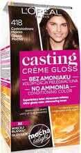 Juuksevärv L'Oreal Paris Casting Creme Gloss 418 Choco Mocha, 180 ml