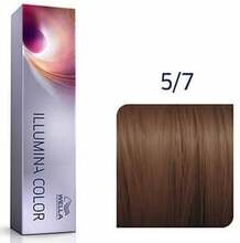 Permanentsed juuksevärvid Wella Illumina Color 5/7 Light Brown Brown, 60 ml