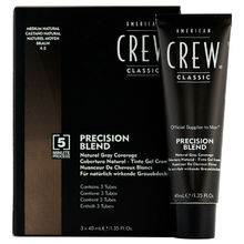 Juuksevärv meestele American Crew Precision Blend Medium Ash 5-6, 3 x 40 ml