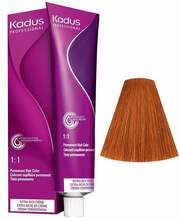Püsiv juuksevärv Kadus Professional Permanent Color 7/43 Medium Blonde Copper Gold, 60 ml