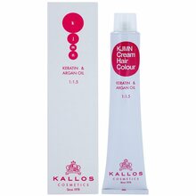Juuksevärv Kallos KJMN Professional Cream Hair Colour 7.420 Intense Fire Red, 100 ml