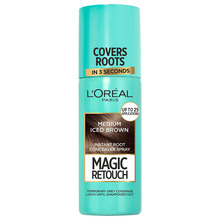 Juuksejuurte spreivärv L'Oreal Paris Magic Retouch, Medium Iced Brown, 75 ml
