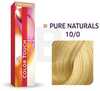 Demi-permanentsed juuksevärv Wella Professionals Color Touch Pure Naturals 10/0, 60 ml