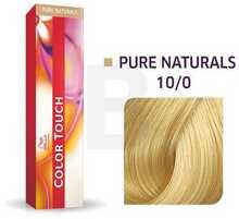 Demi-permanentsed juuksevärv Wella Professionals Color Touch Pure Naturals 10/0, 60 ml