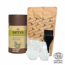 Taimsed juuksevärvid Sattva Ayurveda Light Brown, 150 g