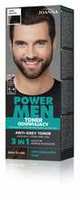 Juukse toonik meestele Joanna Power Men 02 Dark Brown, 80 g