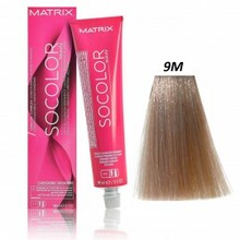 Püsiv juuksevärv Matrix SoColor 9M Very Light Blonde Mocha, 90 ml