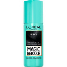 Juuksejuurte peitesprei L'Oreal Paris Magic Retouch Black, 75 ml