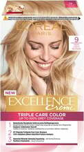 Püsiv juuksevärv L'Oreal Paris Excellence Creme 9 Very Light Blonde, 176 ml