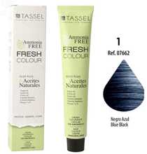 Juuksevärvikreem ilma ammoniaagita Eurostil Fresh Color must, 1 tk
