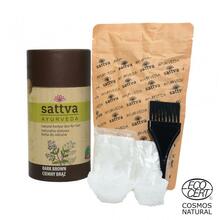Taimne juuksevärv Sattva Ayurveda Dark Brown, 150 g