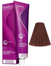 Juuksevärv Kadus Professional Permanent Color 4.75 Medium Brunette Brown Red, 60 ml