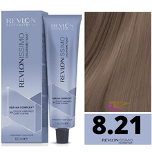 Juuksevärv Revlon Professional Revlonissimo Colorsmetique 8.21 Ash Iris Light Blonde, 60 ml