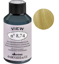 Poolpüsiv juuksevärv Davines View 8.74 Gloss, 60 ml