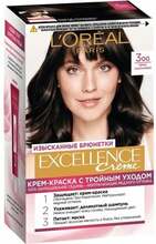Püsivärv L'Oreal Paris Excellence Creme 3.00 Dark Brown, 176 ml