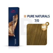Püsiv juuksevärv Wella Professionals Koleston Perfect Me+ Pure Naturals 7/0 mittelblond, 60 ml