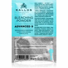Juuste blondeerimispulber Kallos Bleaching Powder Advanced 9, 35 g