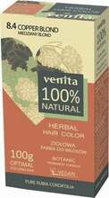 Juuksevärv Venita Herbal Hair Color 8.4 Copper Blond, 100 ml