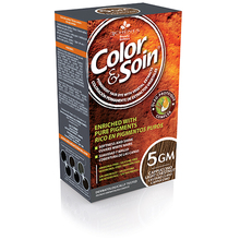 Püsiv juuksevärv COLOR & SOIN 5GM Cappuccino hele kastanpruun, 135 ml