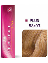 Poolpüsivärv Wella Professionals Color Touch Plus 88-03 Intense Light Blonde/Natural Gold, 60 ml