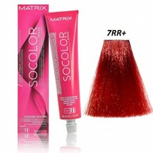 Püsiv juuksevärv Matrix SoColor Pre-Bonded Permanent 7RR+, 90 ml