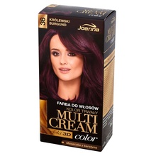 Juuksevärv Joanna Multi Cream Color 36 Royal Burgundy, 100 ml