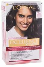 Juuksevärv L'Oreal Excellence Creme 200 Black Brown, 48 ml