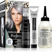 Juuksevärv L'Oreal Paris Preference Vivid Colors 9.112 Smokey Grey, 60 ml