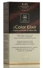 Püsiv juuksevärv Apivita My Color Elixir 6.65 Dark Blonde Red Mahogany