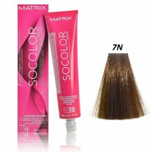 Püsiv juuksevärv Matrix SoColor 7N Medium Blonde Neutral, 90 ml