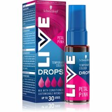 Ajutine juuksevärv Schwarzkopf LIVE Drops Petal Pink, 30 ml