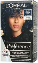 Juuksevärv L'Oreal Paris Preference Vivid Colors 1.102 Blue Black, 60 ml
