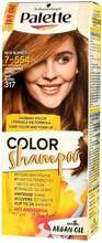 Juuksevärv Schwarzkopf Palette Color Shampoo 7-554 Nut Blond, 60 ml