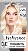 Juuste blondeerimisvahend L'Oreal Preference Ultra Platinium