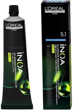 Professionaalsed juuksevärvid L'Oreal Professionnel Inoa No Ammonia Permanent Color 5.1, 60 g