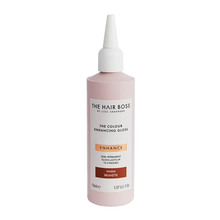 Värvi esiletõstev toonipalsam The Hair Boss Enhance Gloss Warm Brunette, 150 ml