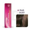Professionaalsed poolpüsivad juuksevärvid Wella Professionals Color Touch Plus 55/07 Light Brown/Intense Natural, 60 ml