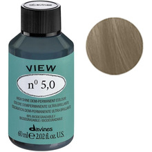 Poolpüsiv juuksevärv Davines View 5.0, 60 ml