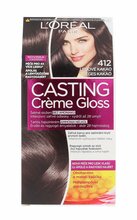 Juuksevärv L'Oreal Casting Creme Gloss 412 Iced Cocoa, 180 ml
