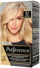 Juuksevärv L'Oreal Preference 9.1 Oslo, 160 ml