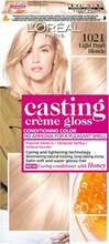 Juuksevärv L'Oreal Paris Casting Creme Gloss 1021 Pearl Blonde, 180 ml