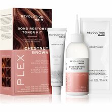 Juuksevärvi komplekt Revolution Haircare Plex Bond Restore Toner Kit, Chestnut Brown