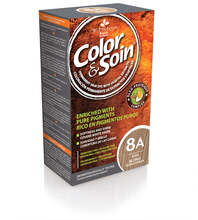 Püsiv juuksevärv COLOR & SOIN 8A tuhkblond, 135 ml