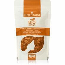 Püsiv juuksevärv Orientana Bio Henna Caramel Brown, 100 g