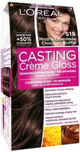 Juuksevärv L'Oreal Paris Casting Creme Gloss 515 Chocolate Truffle, 180 ml