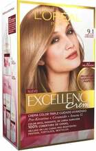 Juuksevärv L'Oreal Paris Excellence Intense 9.1 heleblond hele tuhk, 192 ml