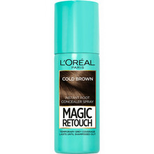Juuksejuurte katmissprei L'Oreal Paris Magic Retouch Cold Brown, 75 ml