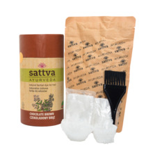 Taimne juuksevärv Sattva Ayurveda Chocolate Brown, 150 g